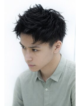 ソレイユ(Soleil) 刈り上げ/ツーブロック/センターパート/30代/40代/50代/メンズ