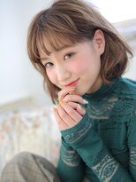 アグ ヘアー カノン 塚本店(Agu hair kanon) ☆ほんのりSweetさを加えた切りっぱなしボブ☆