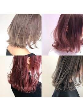 レイズ 立川(RAYS) 色素薄めなハーフモデル風、ピンク、ベージュ、グレージュ