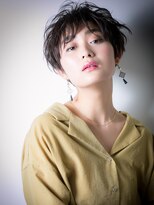 カバーヘア ブリス 上尾西口店(COVER HAIR bliss)&nbsp;*bliss上尾*グラマラスな黒髪モードなセンシュアルショートx