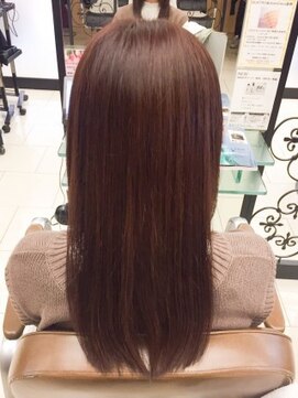 ミーティア バイ クアトロ(Meteor By QUATRO) ピンクブラウン×艶ストレート