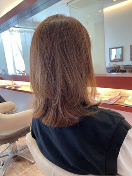 マーリャヘアー(mallia hair) くびれ外ハネミディアム☆彡