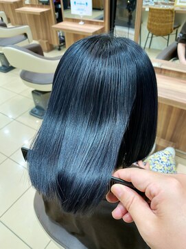 アッシュ 学芸大学店(Ash) 「Ash 学芸大学」大人可愛い 髪質改善縮毛矯正 ナチュラルボブ