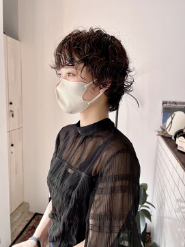 パーカー(parker) ショート　パーマ