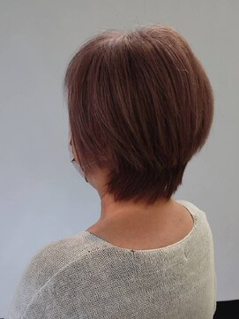 ヘア イノウエ HAIR INOUE 脱白髪染め 先取りくすみカラー