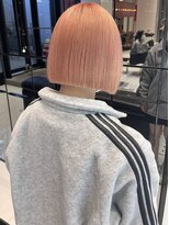 キーン 吉祥寺店(keen)&nbsp;《keen×オオキタ》ペールピーチピンク×ぷつっとボブ