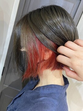 アクト 三鷹店(ACT) インナーカラー☆RED