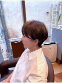 　マッシュボブ/耳掛けマッシュ/ショートボブ/30代/40代