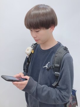 モリオフロムロンドン 松戸店(Morio from London) 【松戸 岩口】ナチュラルブラウンつやマッシュショート