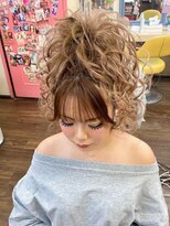 ヘアセットアップス(UP's)&nbsp;ゆるふわ盛り盛り♪『上品ちらし爆盛りギャルアップスタイル♪』