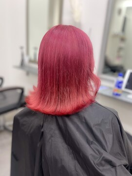 アオ(ao.) 夏っぽpink/マンツーマン/ハイトーン