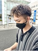 20代30代メンズツイストパーマ束感トラッドオシャレ感ショート