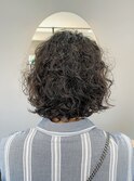 ふんわりカーリーボブ