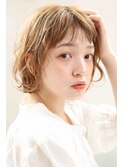 ふんわり愛されゆるふわパーマスタイル