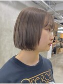 ボブショートボブミニボブ切りっぱなしボブ前下がりボブ前髪あり