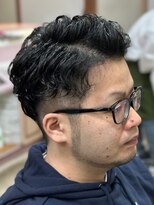 アポロカットステージ 相模大野店&nbsp;アップバング/ツーブロックマッシュ<理容室>[メンズ/相模大野]