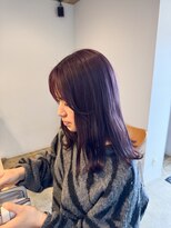 ミュゼリーブル(Musee libre)&nbsp;: ラベンダーカラー (ブリーチ1回～履歴によって変動あり) :