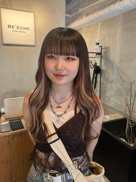ルフレ 新宿本店2nd(Reflet) ◎プルエクステハニーベージュ