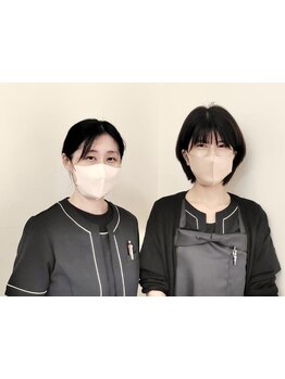 女性スタイリストみの在籍】会話を楽しみながらお客様の美しさを引き出すお手伝いをいたします♪