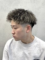 ルースト 西院店(ROOST)&nbsp;ツイストパーマ/細束フルメッシュ/ジェットモヒカン