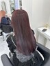 ブリーチなしorありダブルカラー+髪質改善トリートメント+炭酸泉Spa【￥17600