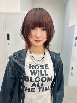 サンド 大阪梅田(sand) 似合わせカット韓国ボブくびレイヤーメルティカラー大阪