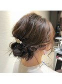 結婚式や特別な日のゆるふわアレンジ