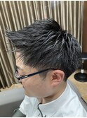 アップバングショート