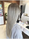 白髪ぼかしハイライト