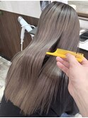 アディクシーカラーイルミナカラーオリーブグレージュ韓国風堺東