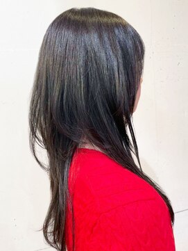 オーガニック リブ 川越(organic+live) 大人可愛い大人美人くすみカラーアッシュグレーベージュ