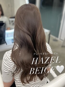 アイシー 表参道(ICY) ヘーゼルベージュ/ブリーチなしダブルカラー