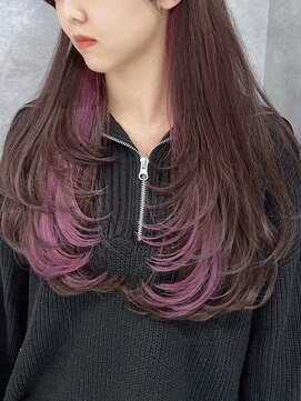 ロンド ジュルード 名古屋(Lond jeloud) インナーカラー/イヤリングカラー/ブリーチ/ダブルカラー