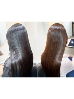 平日限定【カット+カラー+トリートメント\8500】お手頃価格なのにハイクオリティ♪通いやすさ◎[髪質改善]