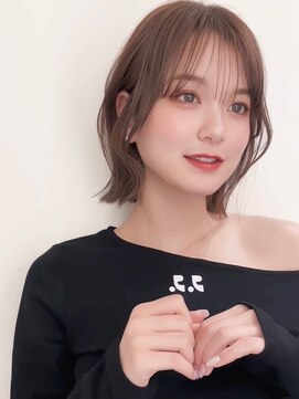 ゴカン バイ ジル ブラン 名古屋(Gokan by JIL BLAN) ハイライトバレイヤージュダブルカラーショートカット30代40代