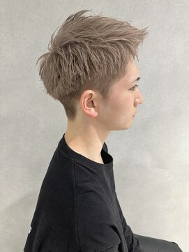 ブロッサム 上福岡店(Blossom) 韓国風メンズ/ミルクティーベージュ/ハイトーンカラー［上福岡］