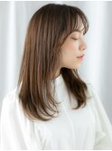 ミルフィーユカラー韓国レイヤースタイルs小山20代30代