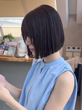ロンド 表参道店(Lond) ◇暗めカラー/レイヤーカット/ボブ/髪質改善ストレート/表参道