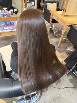 フリックヘアサロン 梅田茶屋町2号店(FLICK HAIR SALON) アッシュベージュ/イルミナカラー/艶髪/髪質改善トリートメント