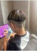 ハイトーンラインボウルカット