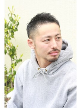 カーイ(Kkaaai powered by Ari gate) メンズベリーショートツーブロック刈り上げ20代30代40代上尾