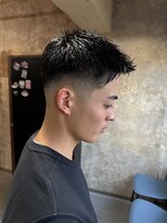 ネイビー(NAVY) フェードスタイル