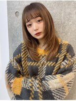 ボンドストーリーノヴァ(Bond Story nova) 透明感ベージュ×ハッシュレイヤー