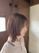 オヴィ(Ovi)&nbsp;大人可愛いミルティブラウン×外ハネボブ