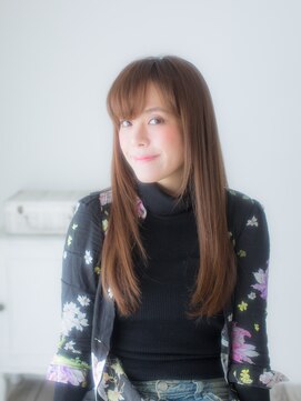 キャシー 行徳店(Cathy) 重ためバンググレージュストレート【行徳】