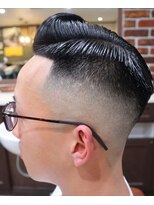 アクセプトザワールドバーバー(Accept the world barber) パートスタイル×ハイスキンフェード