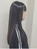 サラツヤストレートロング