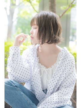 ユーフォリア 銀座本店(Euphoria) 小顔前下がり外ハネボブ