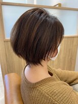 スーリール 今宿店(Sourire)&nbsp;大人かわいいショートボブ