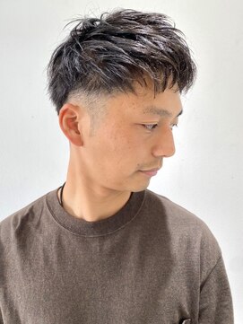 フォーク FOLK 【FOLK】メンズも似合わせカット☆ツーブロショート♪